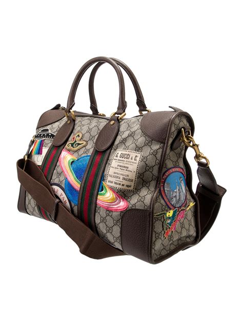 gucci courrier gg supreme suitcase|Gucci Courrier Soft GG Supreme Duffel Bag .